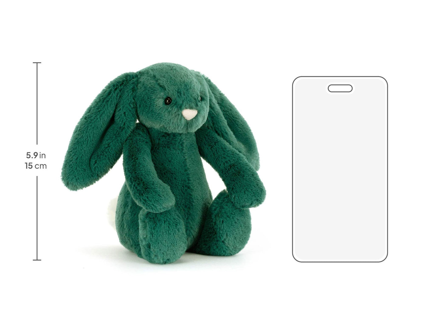 Bashful Teal Bunny