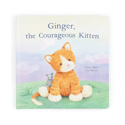 Ginger, the Courageous Kitten Book and Fuddlewuddle Ginger Cat