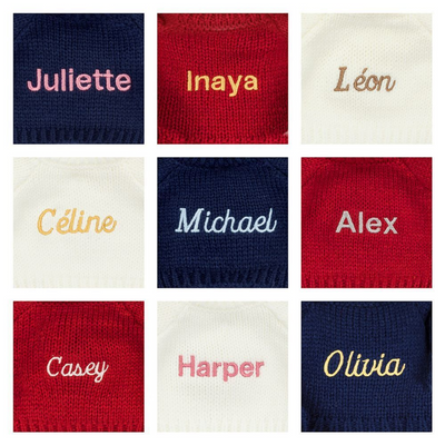 Bashful Luxe Bunny Pine with Personalized Red Jumper