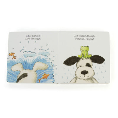 Puppy Makes Mischief Book & Bashful Puppy Medium