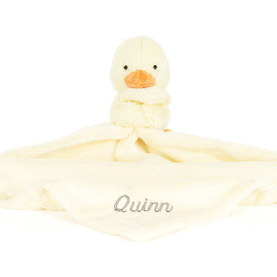 Personalized Bashful Duckling Soother