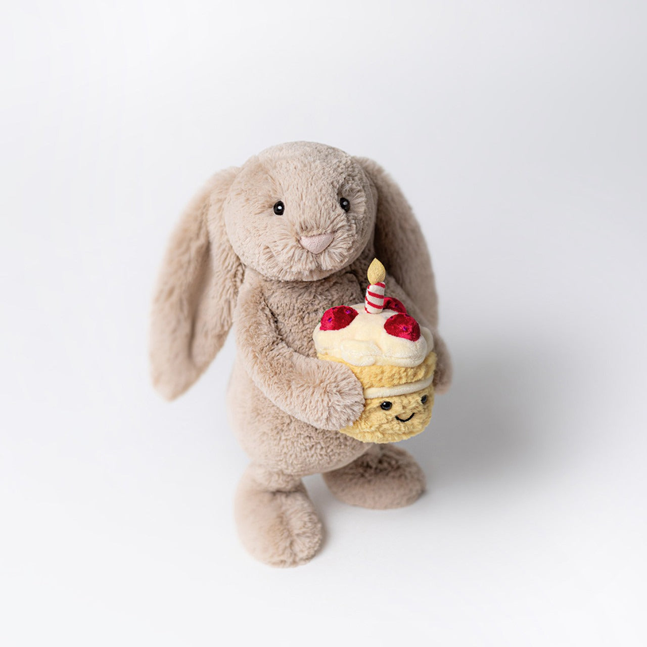 Personalized Bashful Beige Bunny 'Birthday'