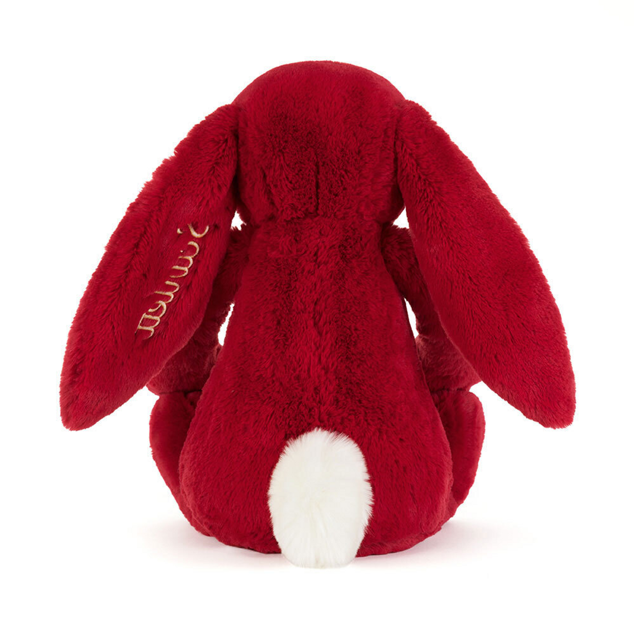 Personalized Bashful Luxe Bunny Scarlett Huge